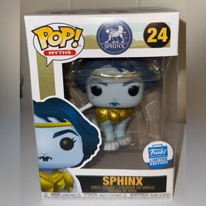 Funko Pop! Myths Sphinx Figure - Blue and Gold